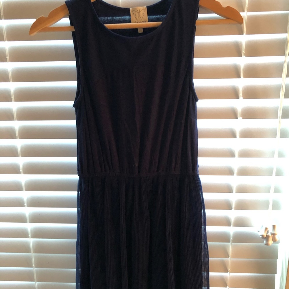 Navy Blue Ella Moss Dress 💙